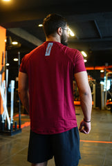 Battle Tee - Crimson Velvet