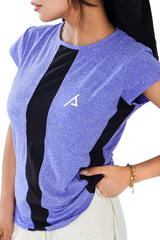 Surge Tee - Lavender Black