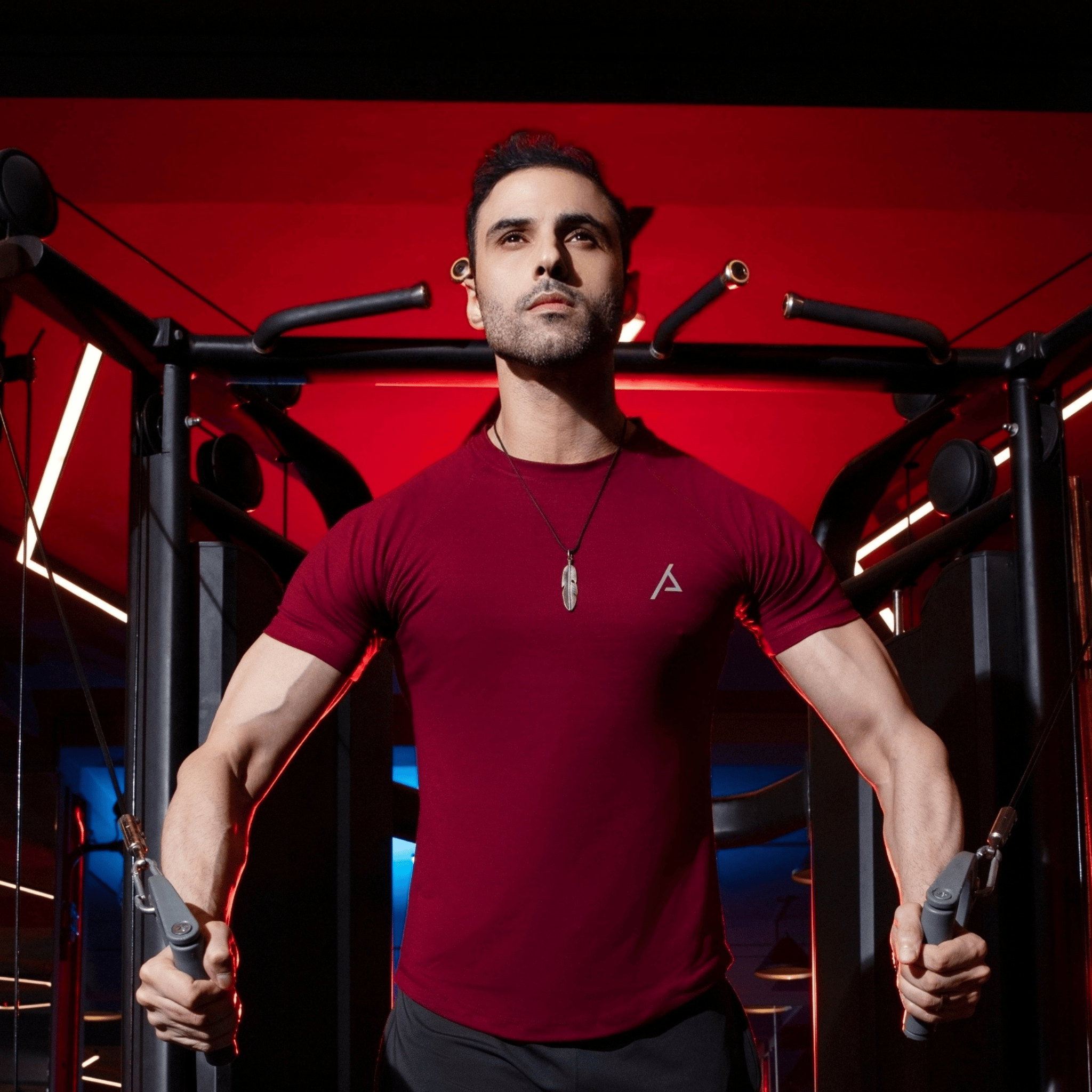 Battle Tee -  Crimson Velvet